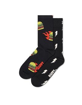 2-PACK BLAST OFF BURGER SOCK GIFT SET