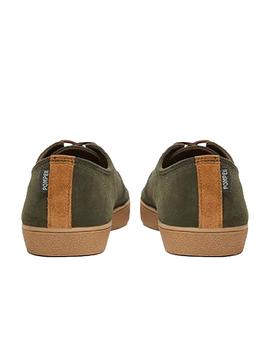 HIGBY SUEDE HYDRO GREEN TAUPE