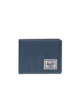 ROY WALLET BLUE MIRAGE/WHITE STITCH