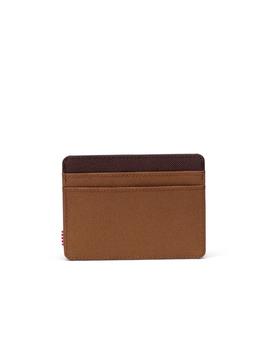 CHARLIE CARDHOLDER RUBBER/CHICORY COFFEE