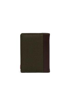 GORDON WALLET IVY GREEN/CHICORY COFFEE