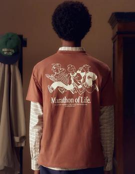 MARATHON OF LIFE RUST TEE