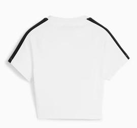 t7 Baby Tee white